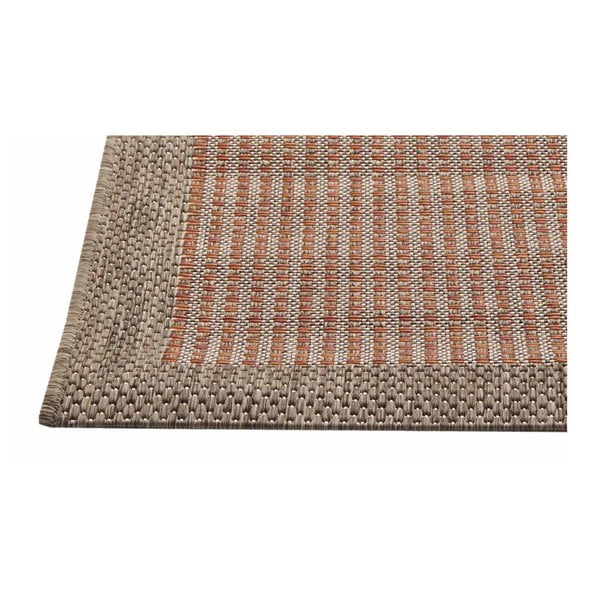 Oranžs āra paklājs Floorita Chrome, 135 x 190 cm-image-1