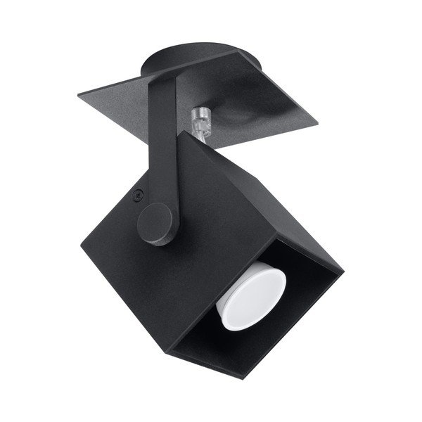Melna griestu lampa Sollux Noe Uno-image-1