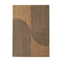 Melns/brūns iekštelpu un āra paklājs 160x230 cm Mira 1453 – Ayyildiz Carpets