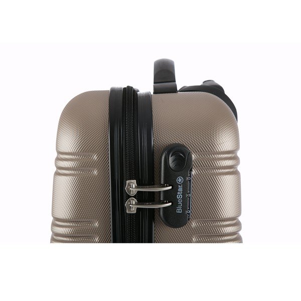 Bēšs rokas koferis uz riteņiem Bluestar Bilbao, 35 l-image-3