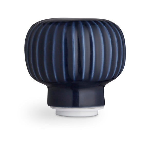 Garšvielu dzirnaviņas no ozolkoka ar tumši zilām porcelāna detaļām Kähler Design Hammershoi, augstums 13 cm-image-2