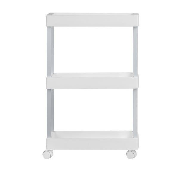 Balts plastmasas pārvietojams plaukts 45x80 cm Mino – Wenko-image-3