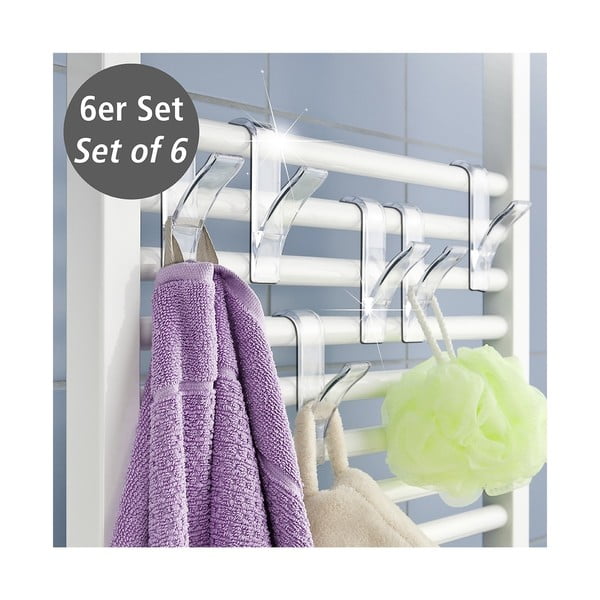 6 āķu komplekts radiatoram Wenko Hook-image-1
