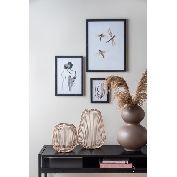 Gaiši brūna laterna PT LIVING Lantern, augstums 21 cm-image-1