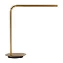 Zelta krāsas LED galda lampa ar regulējamu spilgtumu (augstums 46 cm) Omni Table – UMAGE