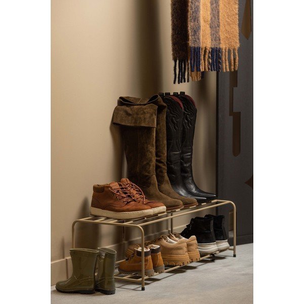 Gaiši brūns metāla apavu plaukts Josse – WOOOD-image-1