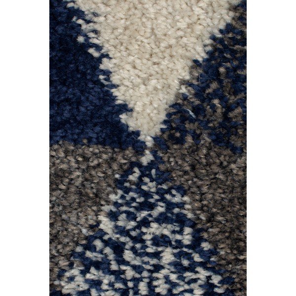 Tumši zils paklājs Flair Rugs Nuru, 80 x 150 cm-image-1