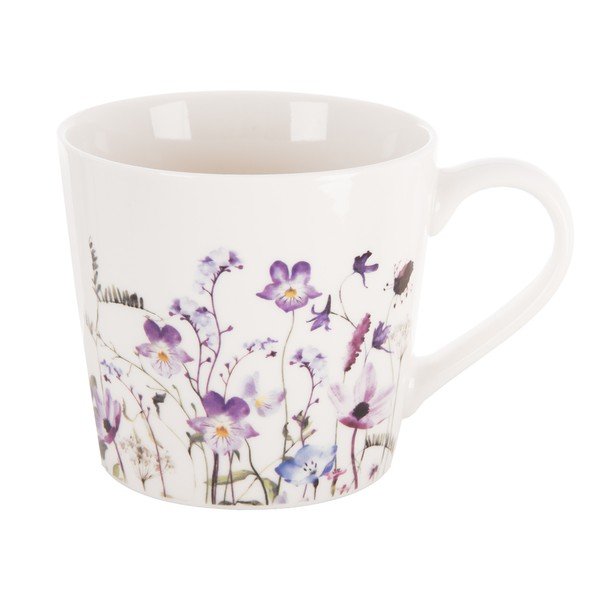 Balta/violeta porcelāna krūze 430 ml Louka – Orion-image-2