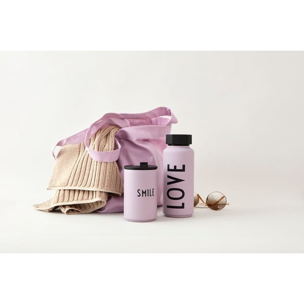 Violeta termokrūze 350 ml Smile – Design Letters-image-1