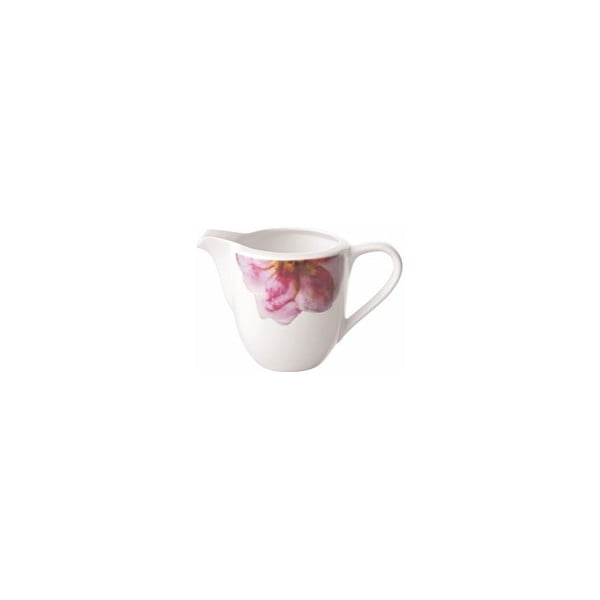 Balta/rozā porcelāna piena krūze 210 ml Rose Garden – Villeroy&Boch
