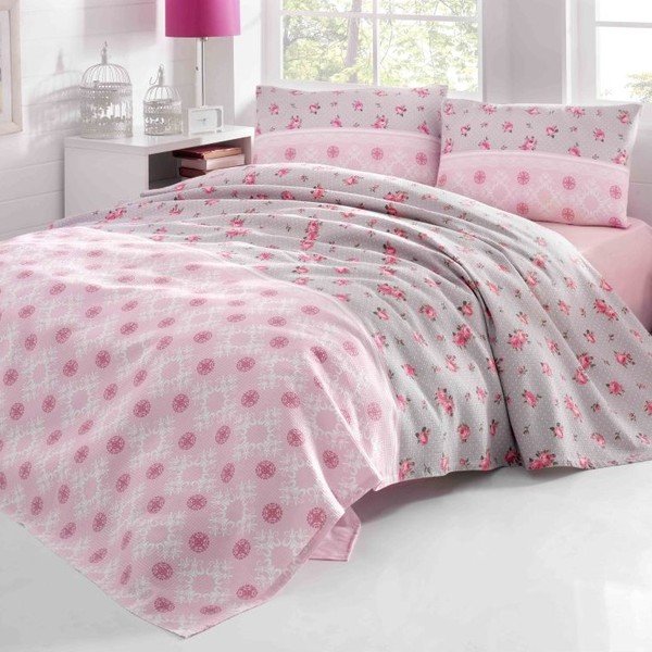 Lins iekļauts Aran Clasy Rita Pink, 200 x 230 cm-image-1