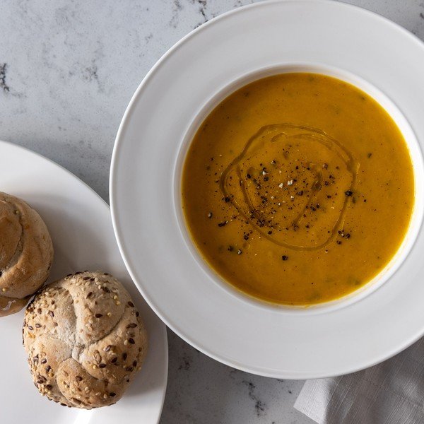 Balts porcelāna dziļais šķīvis Mikasa Ridget, ø 23 cm-image-1