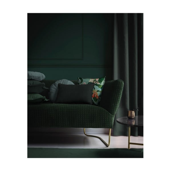 Apaļš dekoratīvais spilvens ar samta pārvalku Velvet Atelier Turquoise, ⌀ 45 cm-image-2
