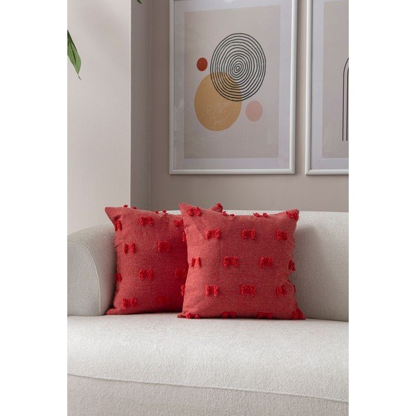 Spilvendrānas (2 gab.) 43x43 cm Tuffet – Mioli Decor-image-1