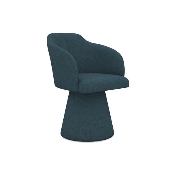 Zaļganzils polsterēts ēdamistabas krēsls Kanoa – Makamii