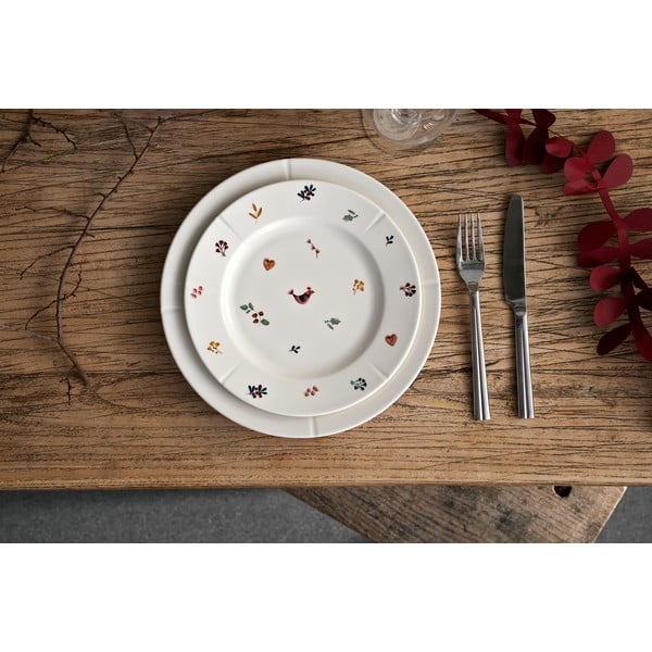 Balts porcelāna šķīvis ø 23 cm Grand Cru Cottage – Rosendahl-image-1