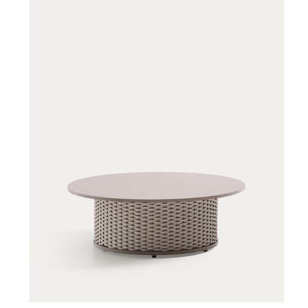 Metāla apaļš dārza kafijas galdiņš ø 99 cm Sedalis – Kave Home