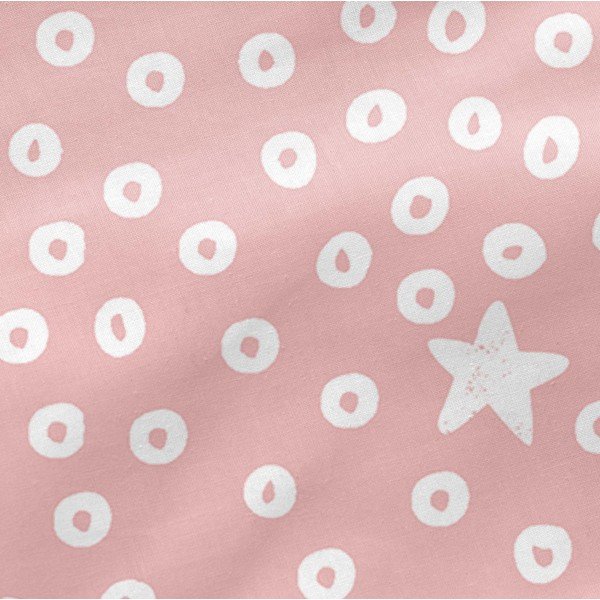 Kokvilnas spilvena pārvalks bērniem Moshi Moshi Seamaid, 80 x 80 cm-image-1