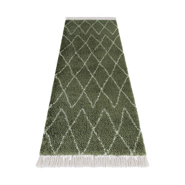 Zaļš paklājs Mint Rugs Jade, 80 x 200 cm-image-3