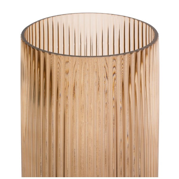 Gaiši brūna stikla vāze PT LIVING Allure, augstums 30 cm-image-3