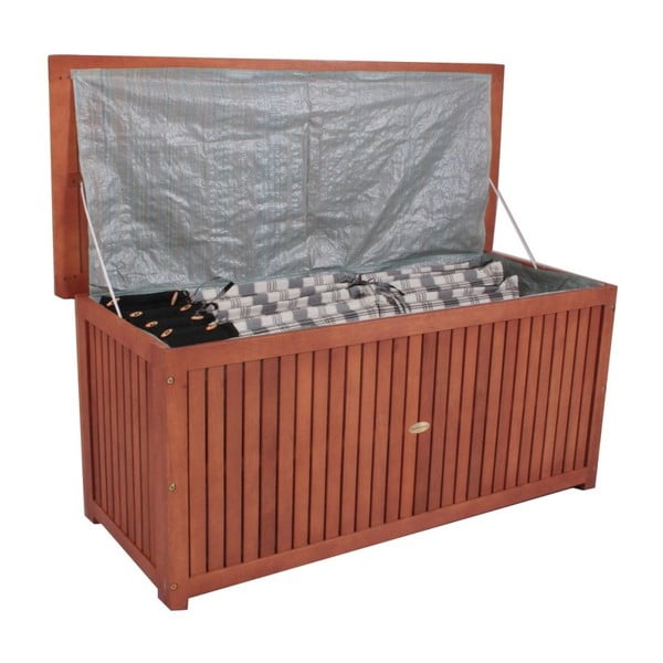 Dārza uzglabāšanas kaste no akācijas koka Garden Pleasure Washington-image-1
