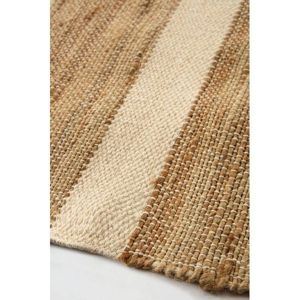 Dabīga toņa ar rokām darināts paklājs no džutas maisījuma 160x230 cm Otti – Jotex-image-2
