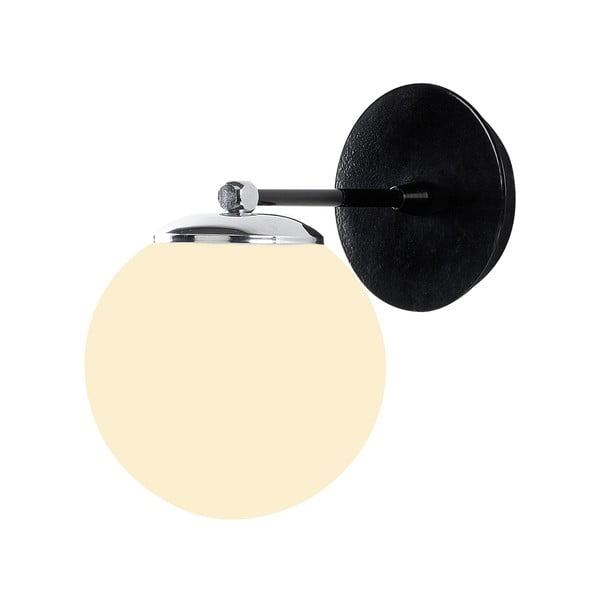 Melna ar baltu sienas lampa Opviq lights My Legend-image-2