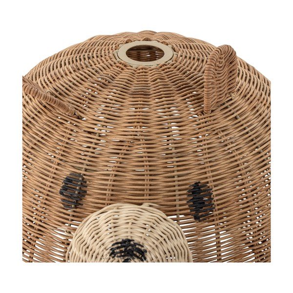 Brūns abažūrs bērniem ø 40 cm Lilu – Bloomingville Mini-image-3