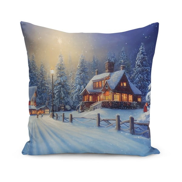 Spilvendrāna ar Ziemassvētku motīvu 43x43 cm – Mila Home