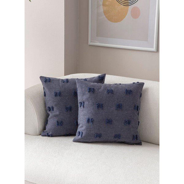 Spilvendrānas (2 gab.) 43x43 cm Tuffet – Mioli Decor-image-1