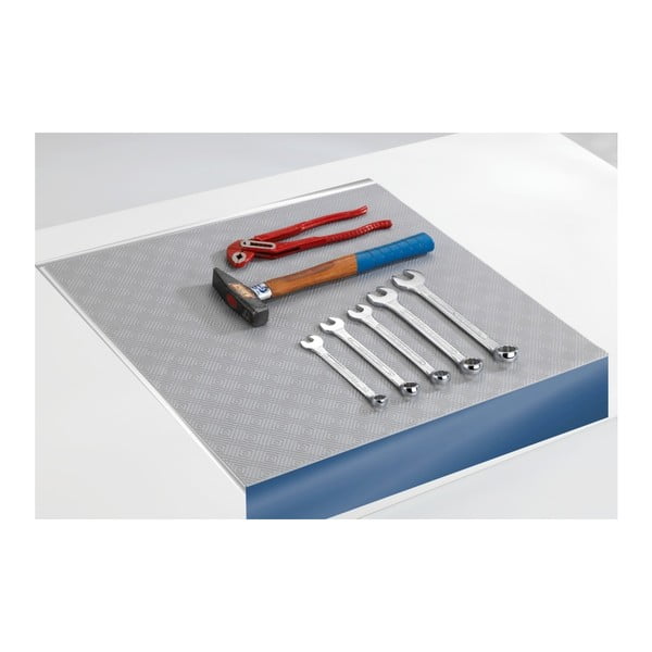 Pelēks pretslīdes paklājs Wenko Anti Slip Mat 500, 150 x 50 cm-image-2