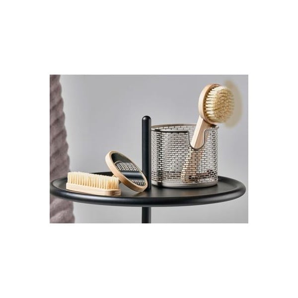 Melns metāla sānu galdiņš Zone Inu, ø 33,8 cm-image-2