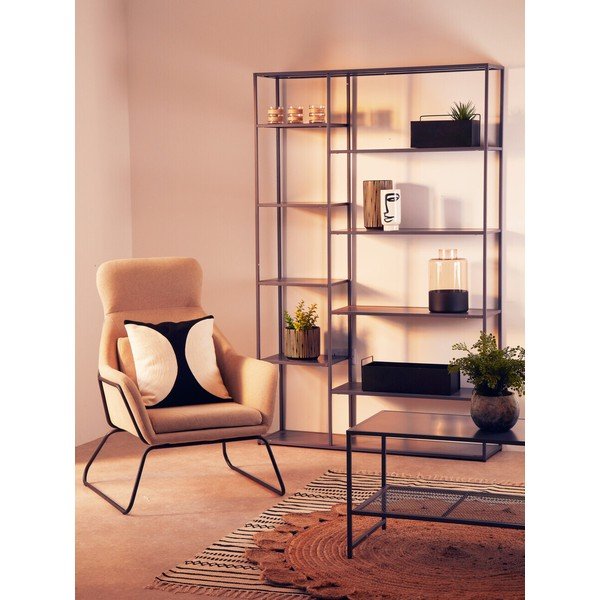Pelēks tērauda plaukts 120x188x30 cm Acero – Premier Housewares-image-1