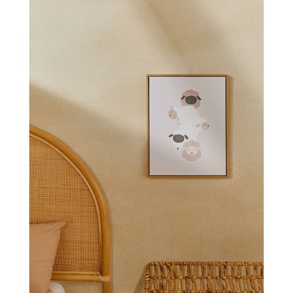 Bērnu plakāts 30x40 cm Milu – Kave Home-image-1