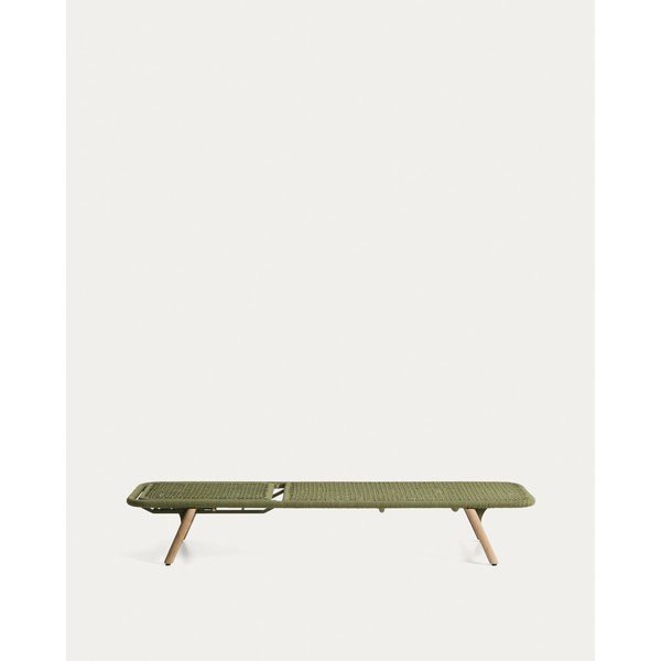 Zaļš metāla regulējams dārza zvilnis Dandara – Kave Home-image-3