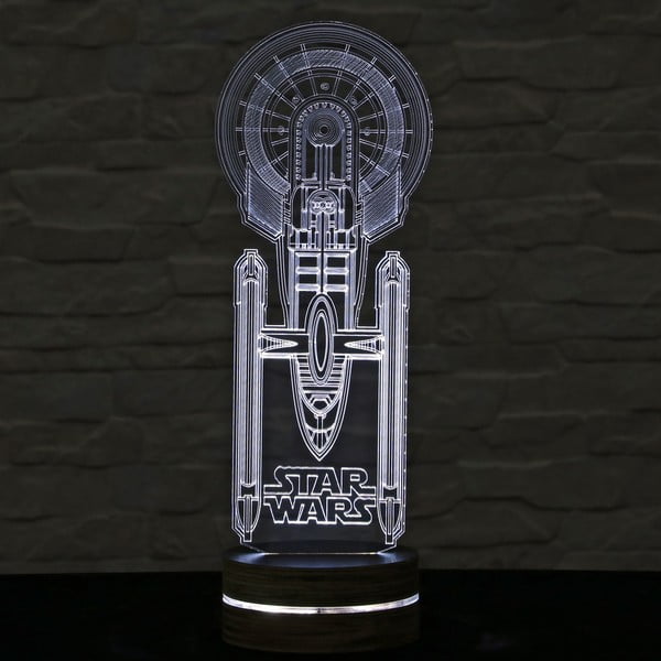 Star Wars 3D galda lampa