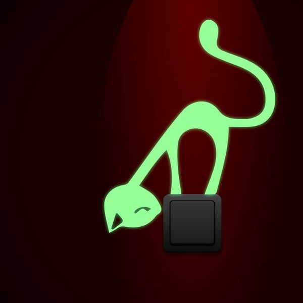 Spīdošas uzlīmes Ambiance Cute Cat-image-2