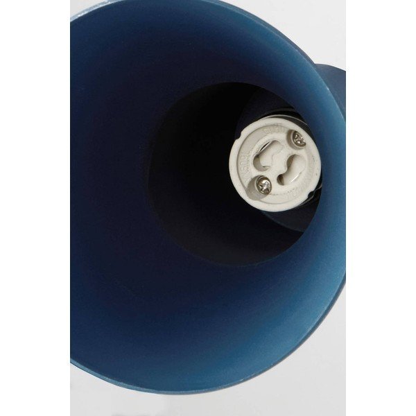 Zila alumīnija piekaramā lampa ar regulējamu spilgtumu ø 10 cm Evan – Jotex-image-4
