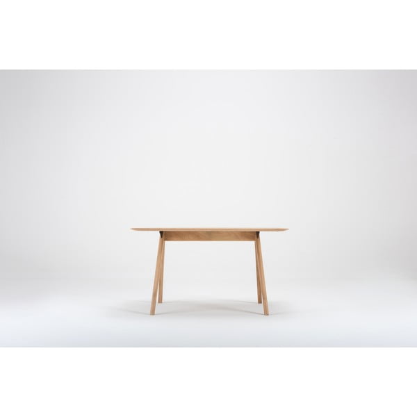 Ēdamgalds no ozolkoka Gazzda Ava, 140 x 90 cm-image-3