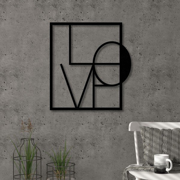 Metāla sienas dekors Love-image-1