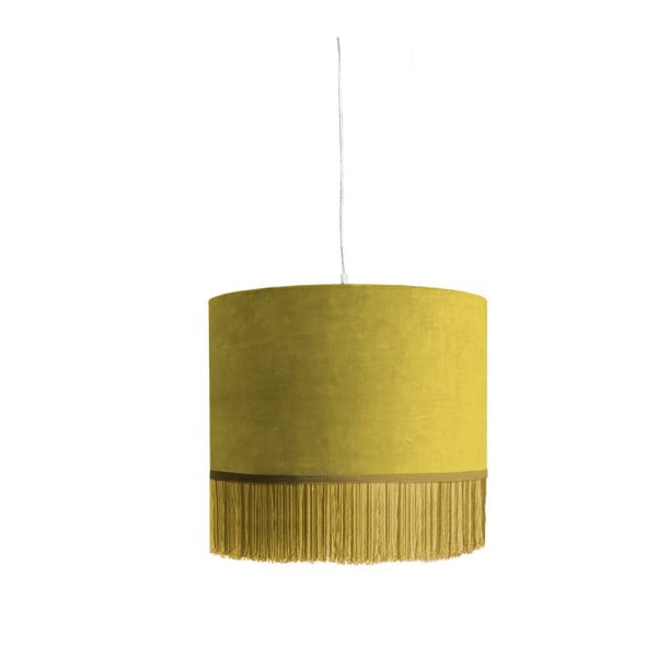 Dzeltena piekaramā lampa Velvet Atelier Colgante