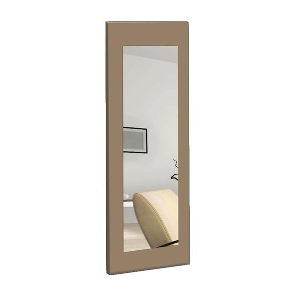 Sienas spogulis ar gaiši brūnu rāmi Oyo Concept Chiva, 40 x 120 cm