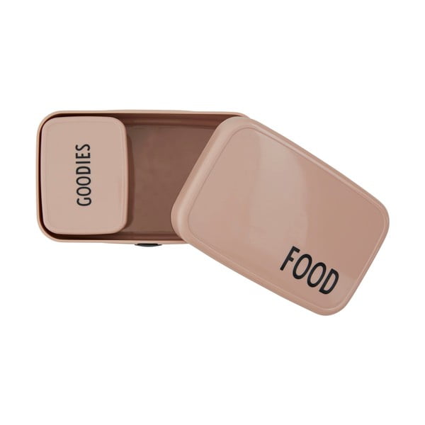 Rozā uzkodu kastīte Design Letters Goodies, 8,2 x 6,8 cm-image-3