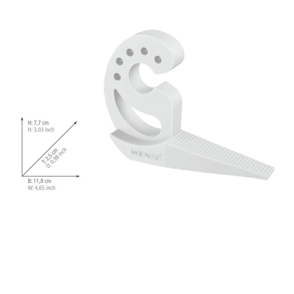 Balts durvju un logu aizturis Wenko-image-1