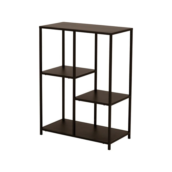 Melns metāla plaukts Canett Lite, augstums 81 cm-image-2