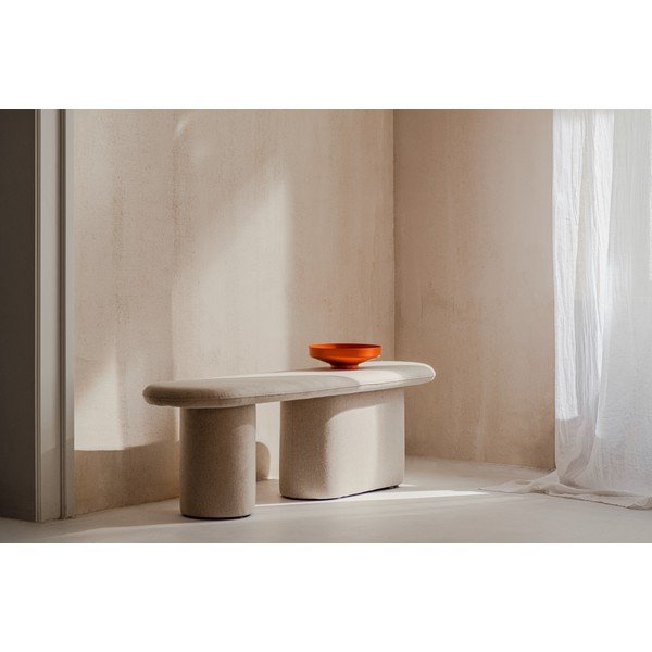 Bēšs vilnas polsterēts sols Rull – noo.ma-image-3