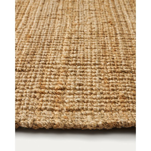 Dabīga toņa ar rokām darināts džutas paklājs 160x230 cm Madelin – Kave Home-image-4