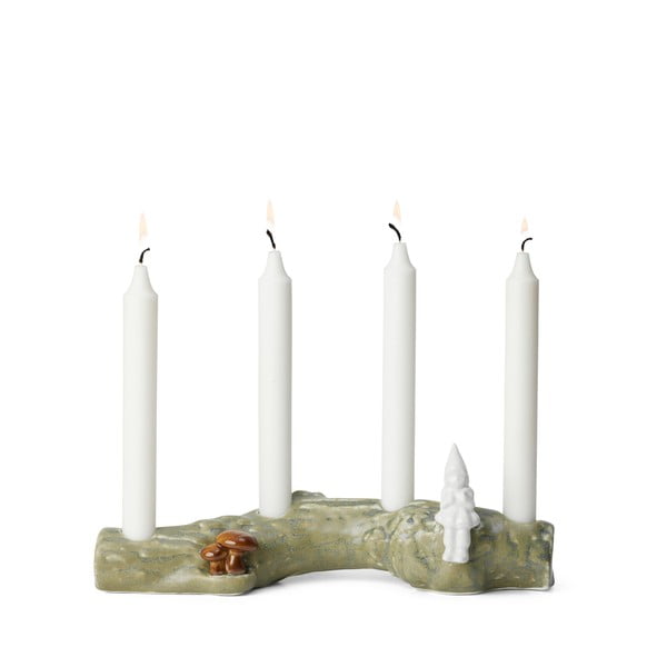 Porcelāna Ziemassvētku svečturis Kähler Design Christmas Tales-image-2