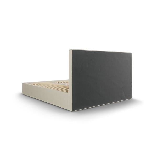 Bēša divguļamā gulta Mazzini Beds Juniper, 180 x 200 cm-image-4