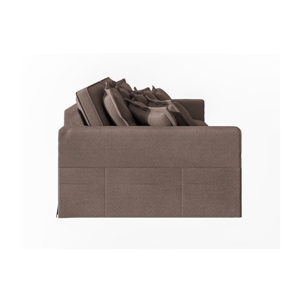 Brūns dīvāns 236 cm Nora – Ropez-image-4